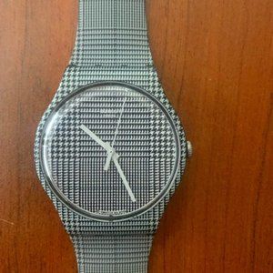 Swatch Watch- For the Love of Black and White